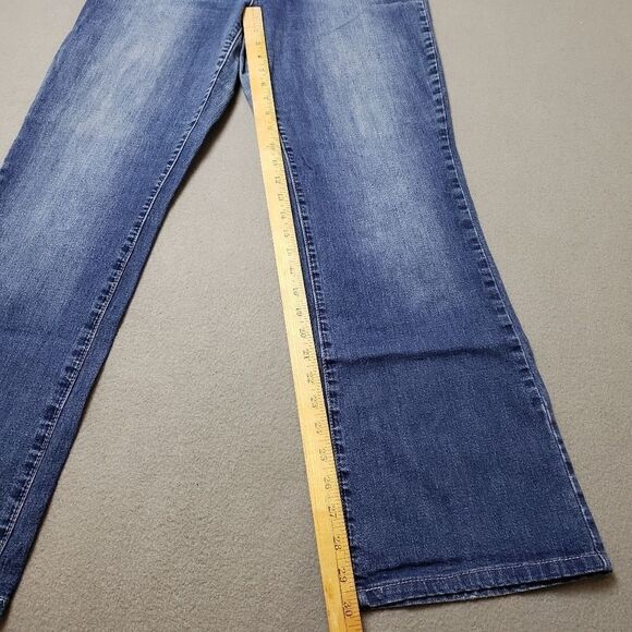 Y2K Tru Luxe Boot Flare Cut Bling  Jeans Crystal Embellished jeans - Toyko ❄️ - Picture 13 of 14